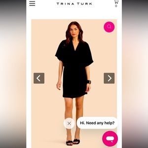 Trina Turk Concourse Dress - size XL